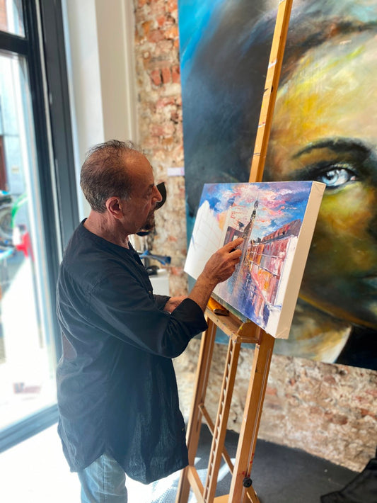 Jessy Farzad Live Painting