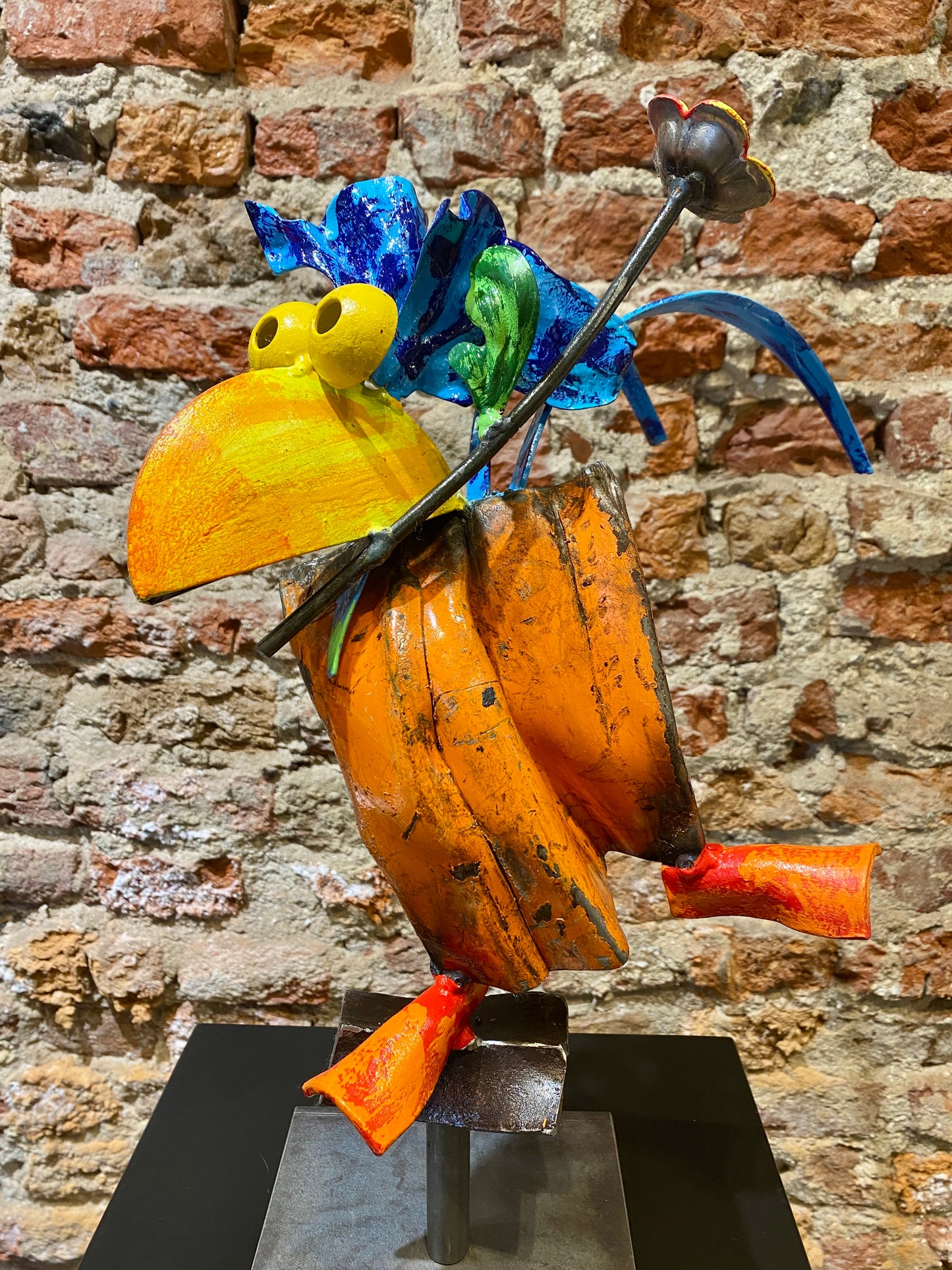Kleurige Kees - Kunstsculptuur - tuinkunst