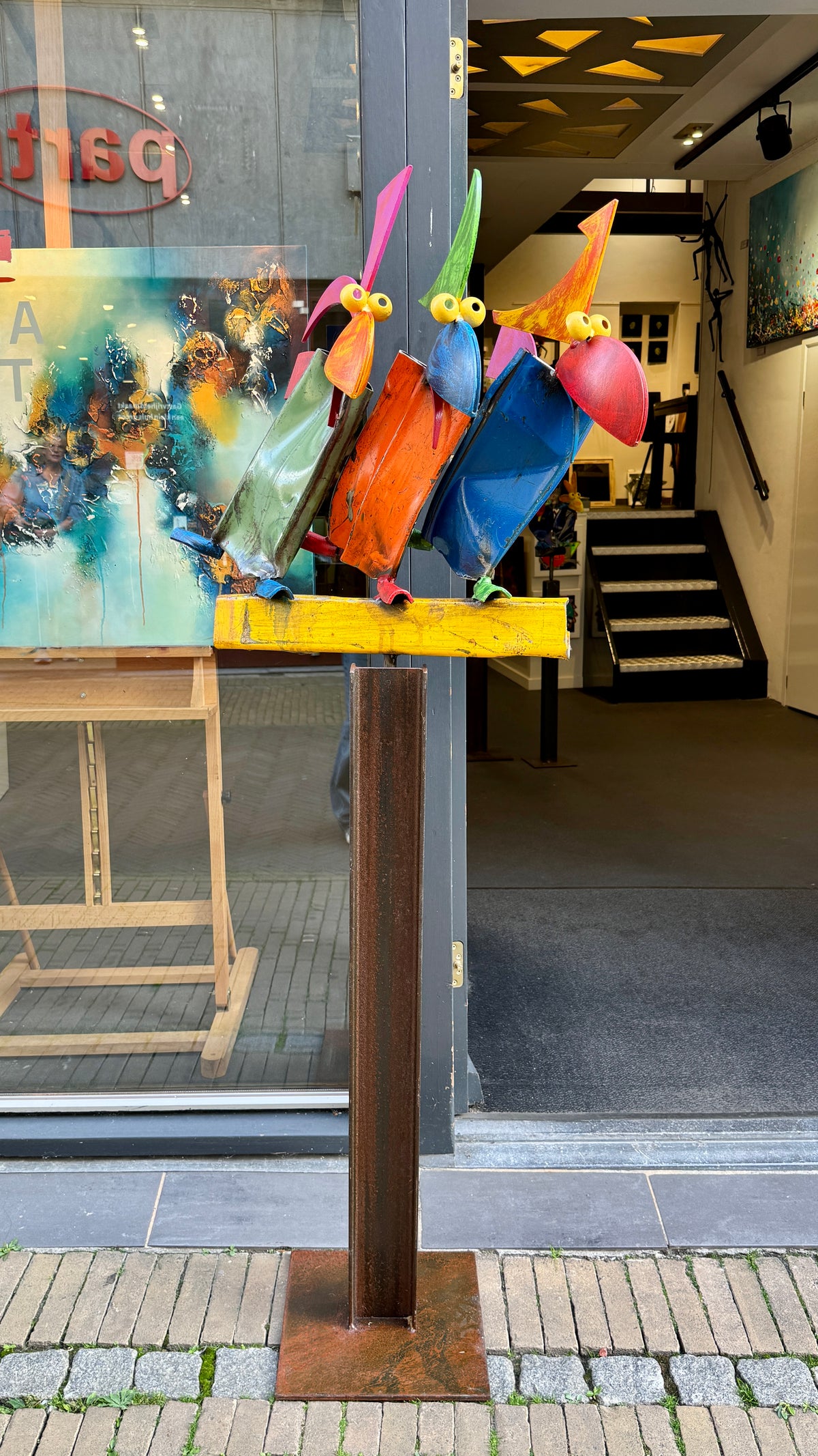 De Drie Musketiers - Kunstsculptuur - Tuinkunst