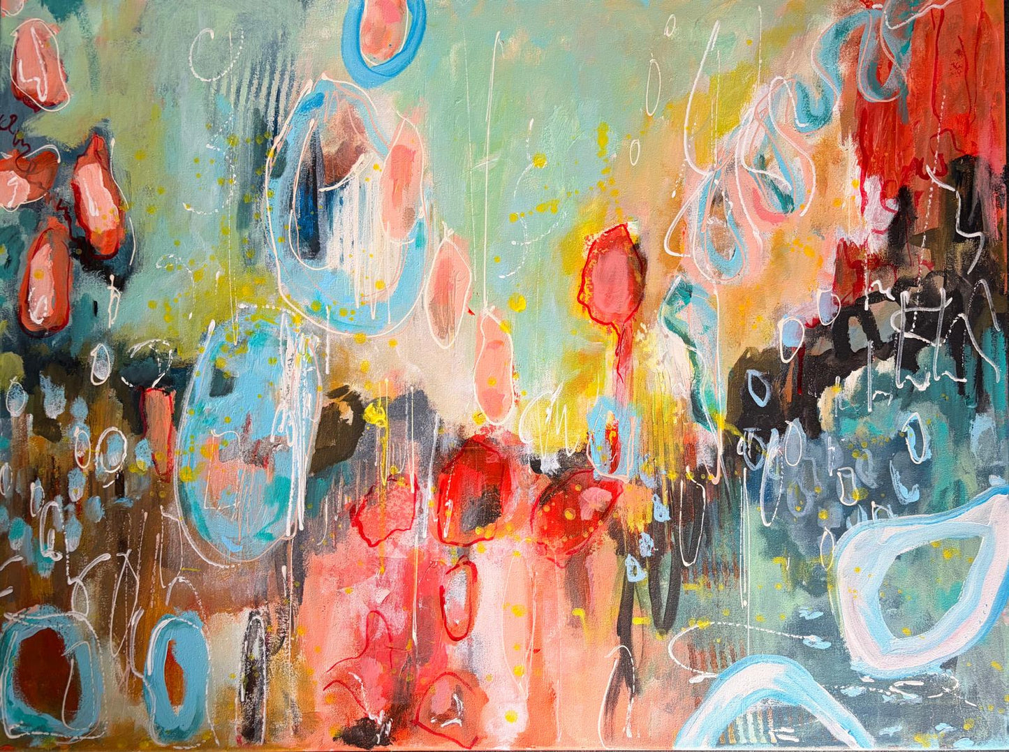 Dancing Coral Bubbles