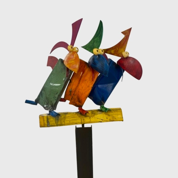 De Drie Musketiers  - Kunstsculptuur - Tuinkunst