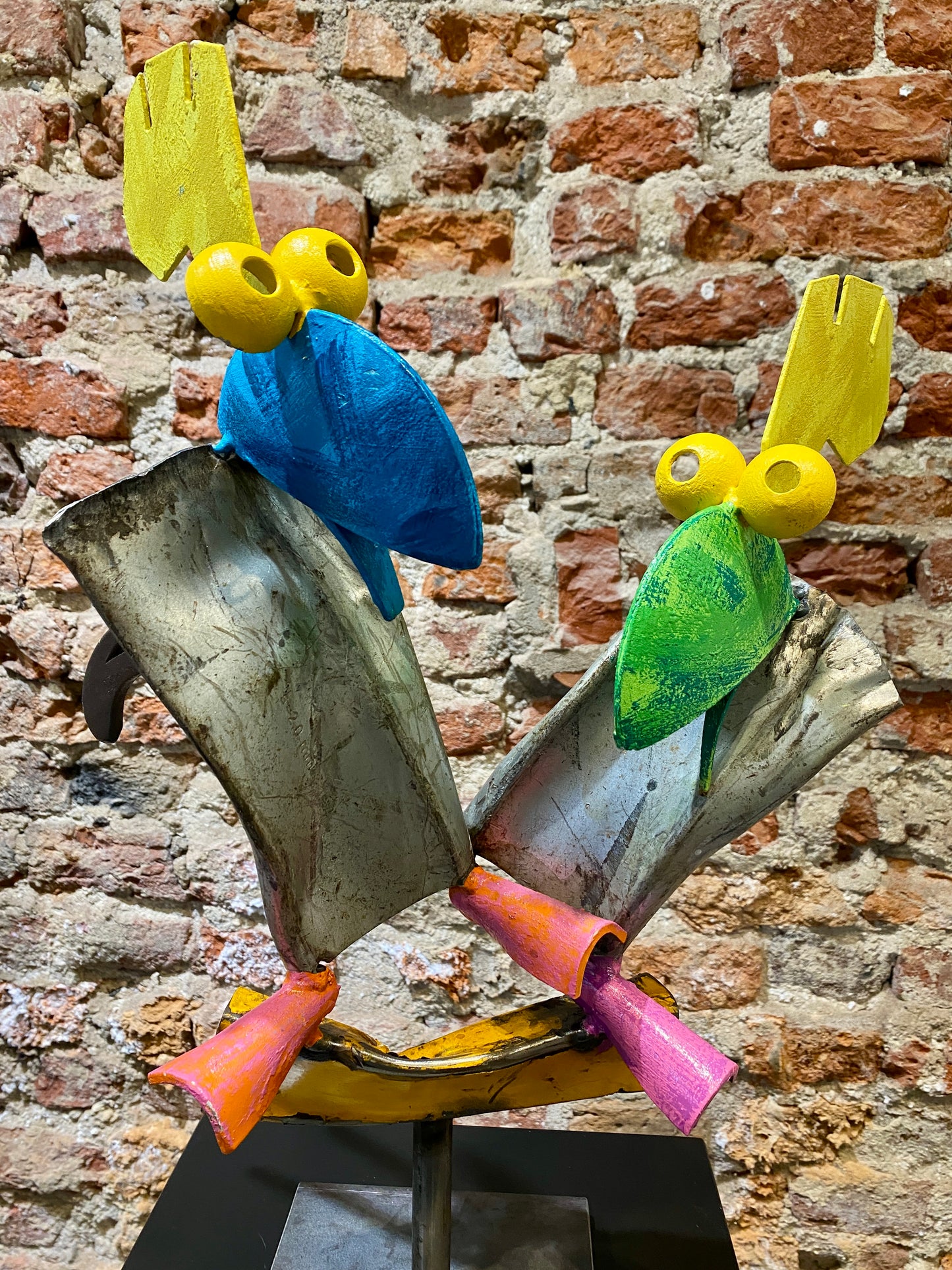 Beeldige Birdies - kunstsculptuur - tuinkunst