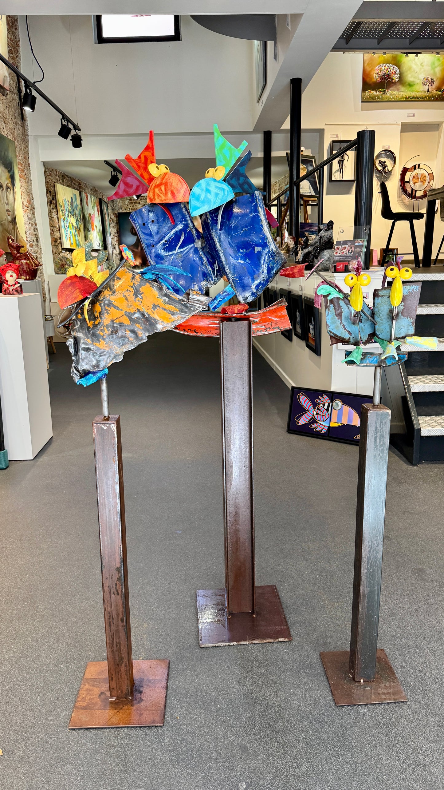 Kleurige Kees  - Kunstsculptuur - tuinkunst