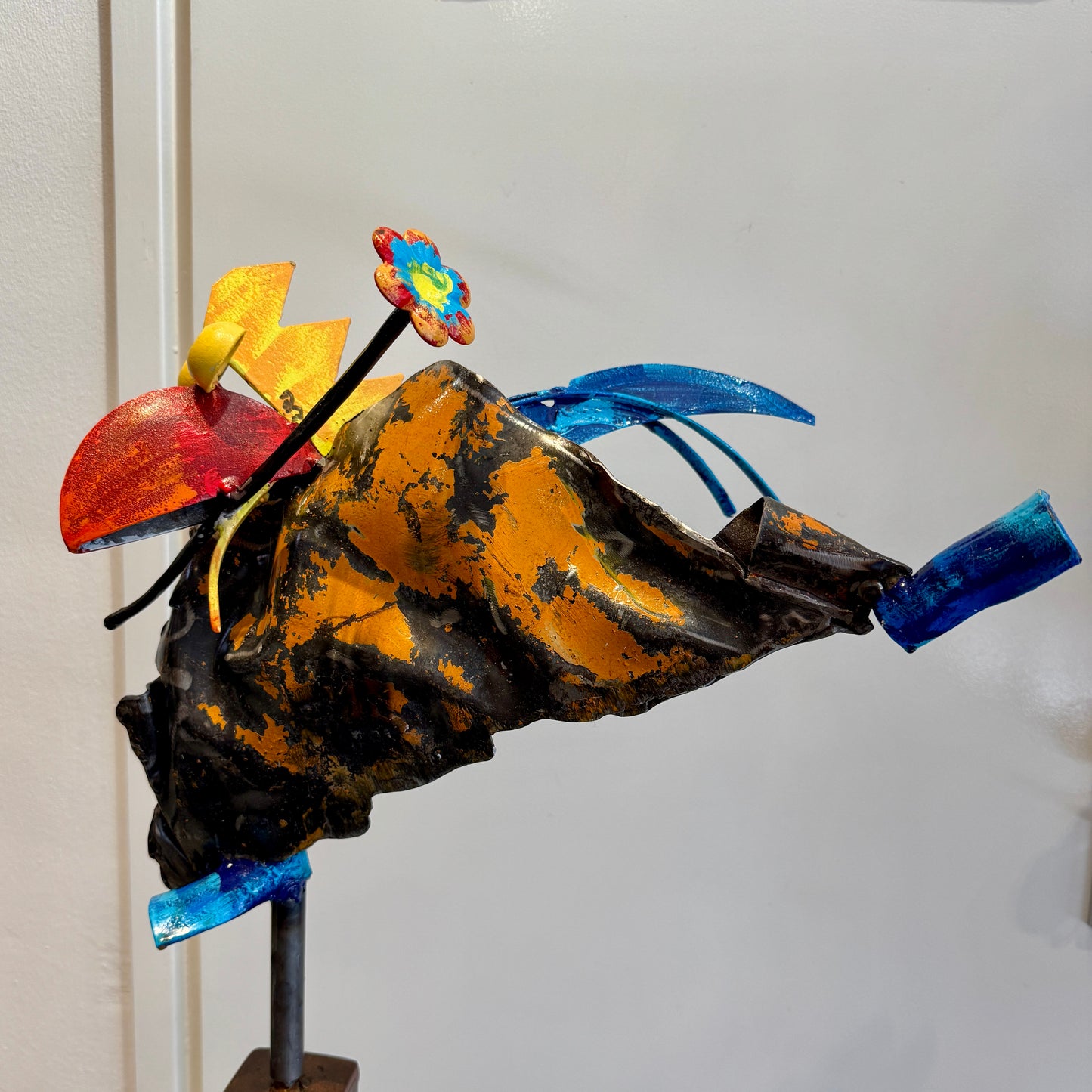 Kleurige Kees  - Kunstsculptuur - tuinkunst
