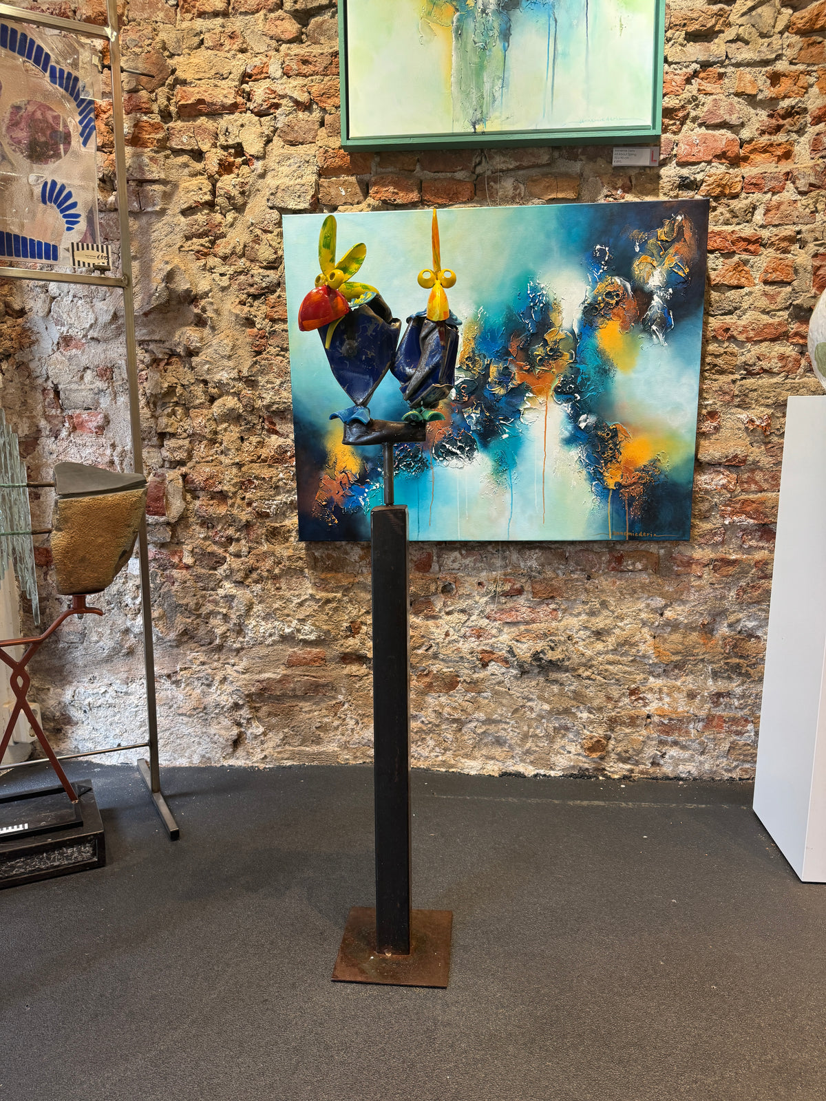 Pientere Piepers - Kunstsculptuur - Tuinkunst
