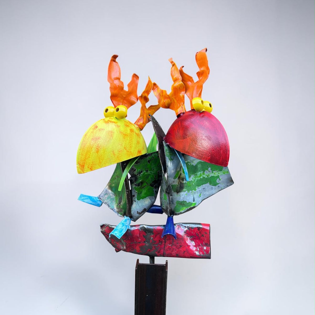 Vlugge Vliegers - Kunstsculptuur - Tuinkunst