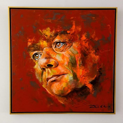 Zeca - André Hazes (ingelijst) (90 x 90 cm) - €1675