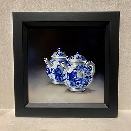 Loes Geominy - Chinese teapots (37 x 37 cm) - €750
