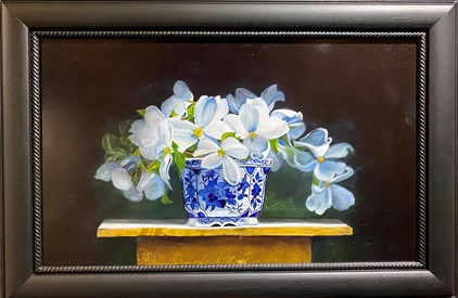 Loes Geominy - Magnolia's (60 x 40 cm) - Verkauft