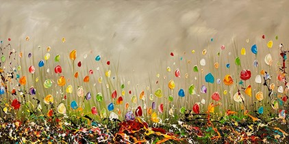 Gena - Flowers (140 x 70 cm) - €950