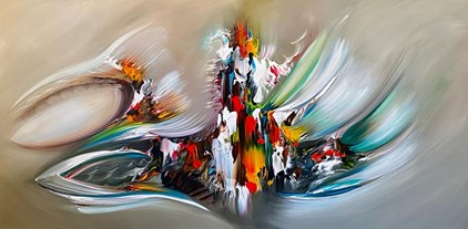 Gena - Abstract (140 x 70 cm) - €750