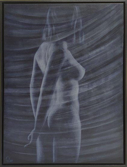 Patrick Jacquemijns - Veiled beauty #6 (ingelijst) (60 x 80 cm) - €790
