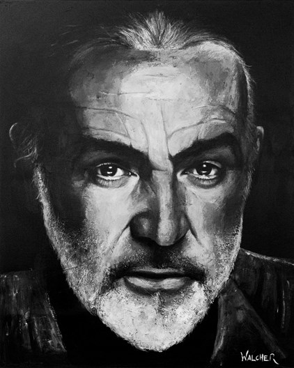 Sabrina Walcher - Sean Connery (80 x 100 cm) - €1950