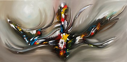 Gena - Abstract Balance (160 x 80 cm) - €1350