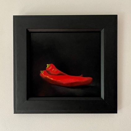 Loes Geominy - Peppers (39 x 37 cm) - €750
